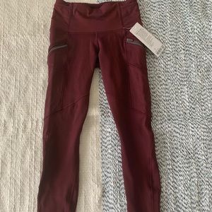 NWT lululemon Toasty Tech tight II
